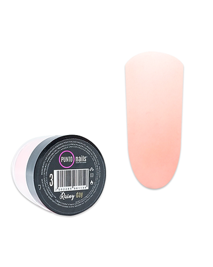 PUNTO NAILS RAINY DAY ACRILICO DE COLOR CAMELIA 7 GRS.#3