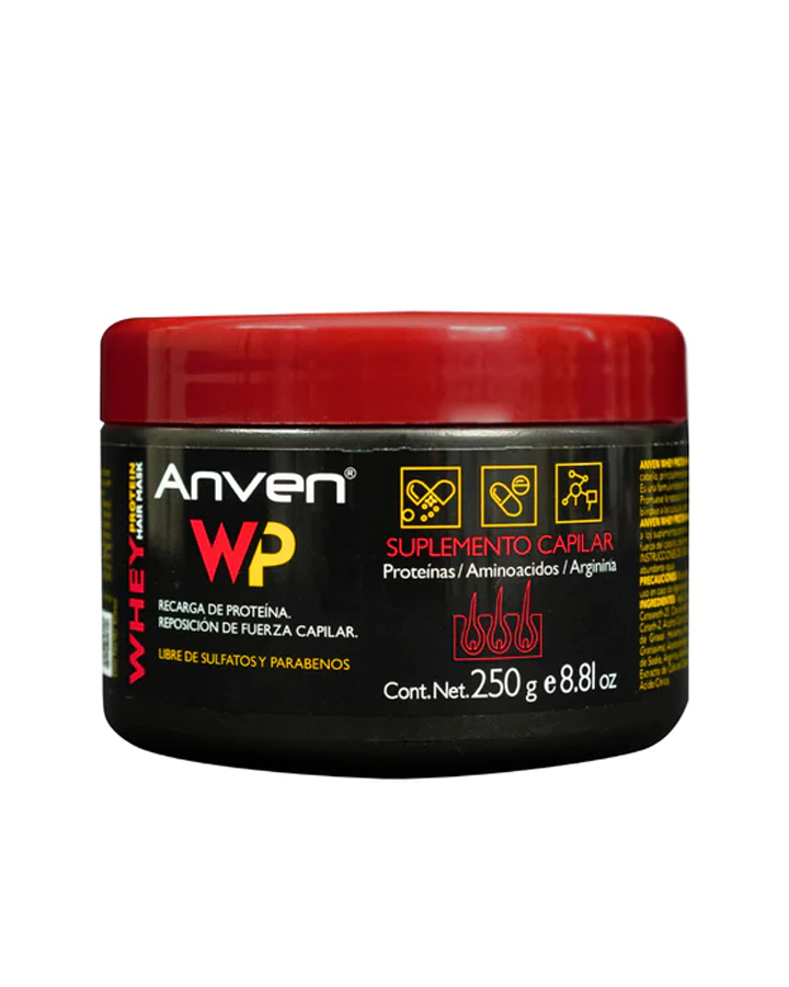 ANVEN WHEY PROTEIN HAIR MASK 250 GR.