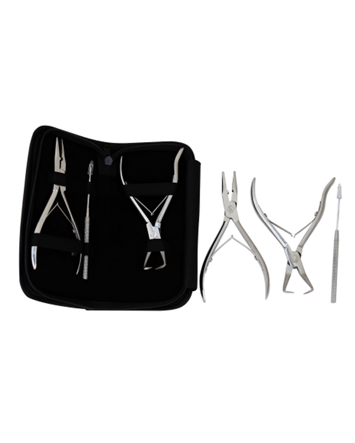 MS KIT 2 PINZAS Y GANCHO PARA EXTENSIONES DE CABELLO MS3301