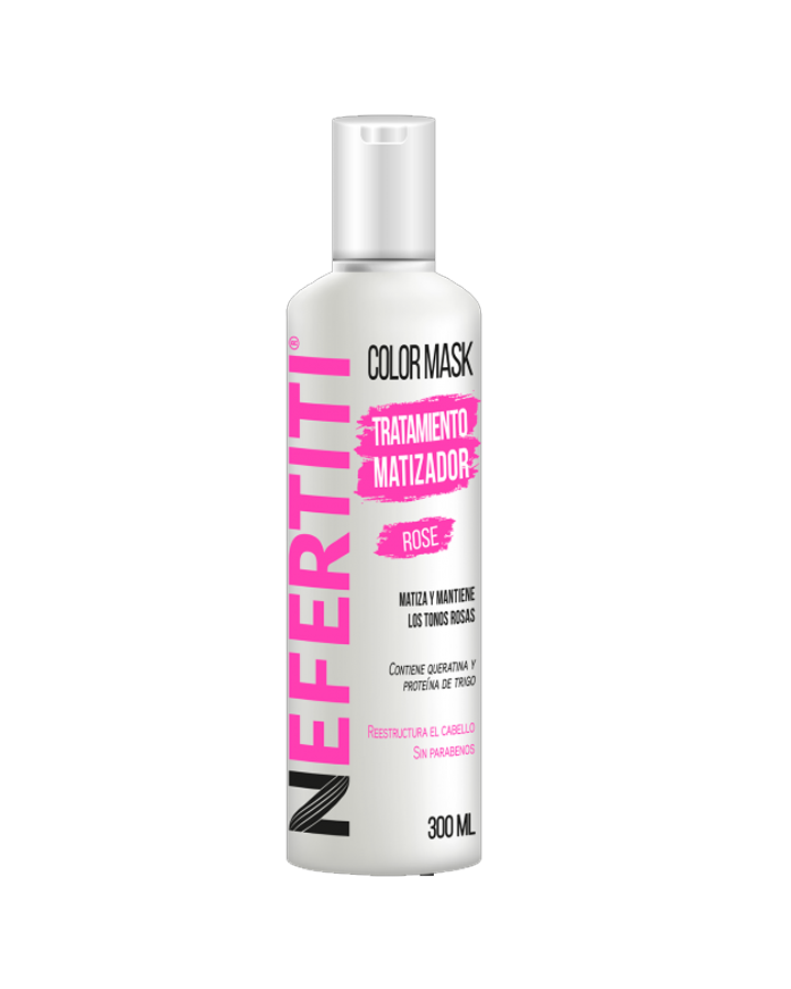 NEFERTITI COLOR MASK ROSE 300 ML.