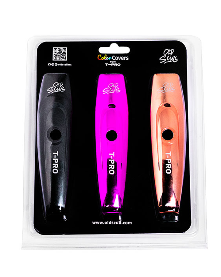 OLD SCULL T-PRO TRIO COVERS ROSE GOLD/GRIS/ ROSA