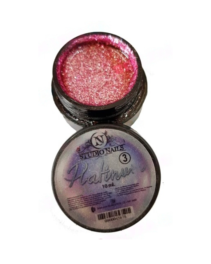 STUDIO NAILS GEL DE DISEÑO PLATINUM #3