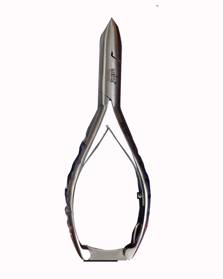 AASHTA ALICATE PARA CUTICULA DOBLE MUELLE CON SEGURO PN-1047