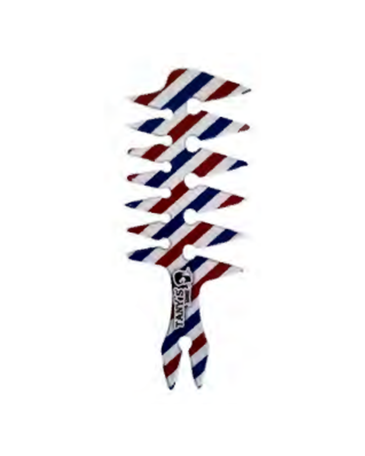 TANYS PEINE DE DIENTES ANCHOS PARA TEXTURIZAR PEI-1157D1 CARAMELO BARBERIA