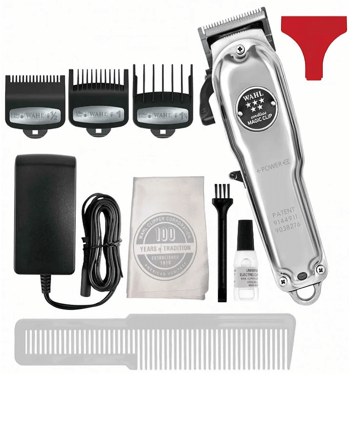 WAHL MAQUINA MAGIC CLIP CORDLESS EDICION ESPECIAL METAL MOD.8509