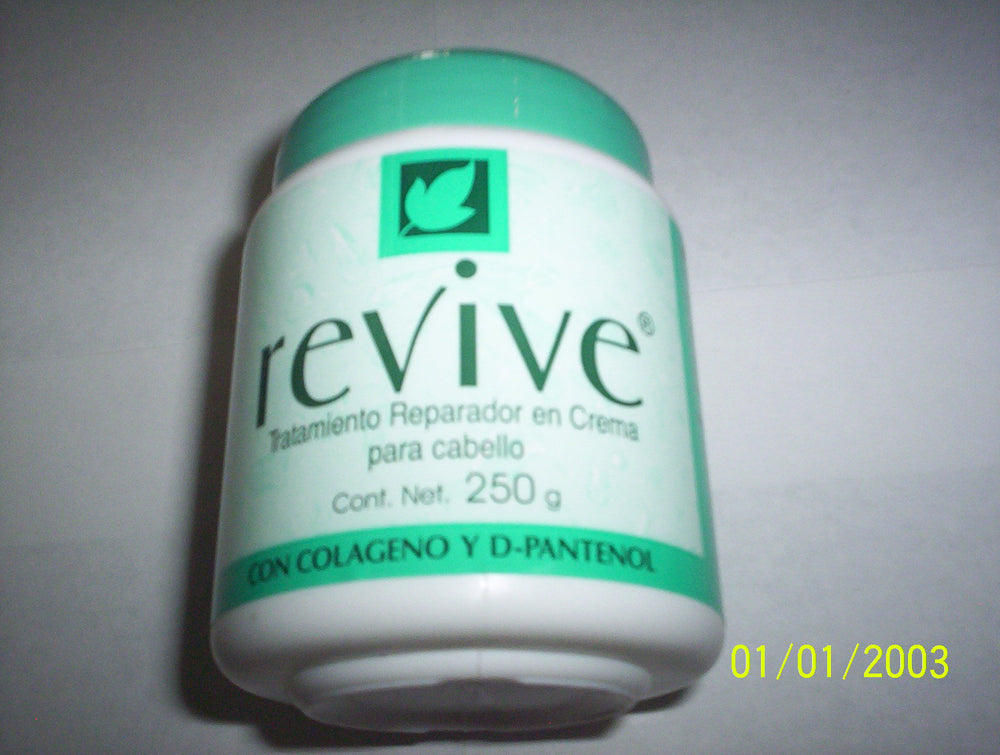 REVIVE TRATAM.EN CREMA C/ COLAGENO D-PANTENOL 250 G.