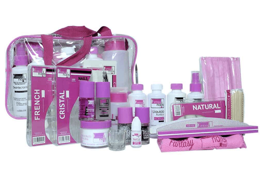 FANTASY NAILS KIT ACRILICO BASICO
