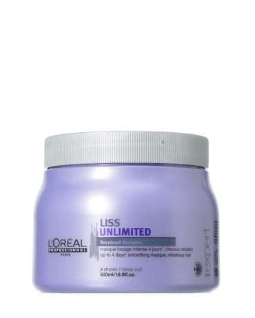 LP LOREAL SERIE EXPERT LISS UNLIMITED MASCARILLA 500 ML. - El Palacio De La Belleza