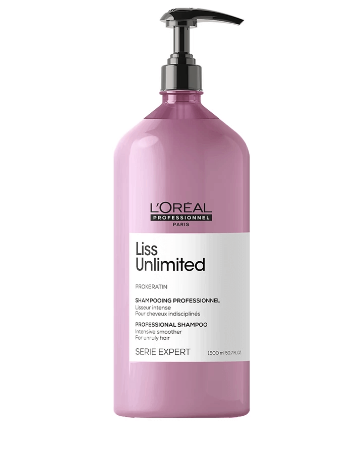 LP LOREAL SERIE EXPERT LISS UNLIMITED SHAMPOO 1500 ML. 2025