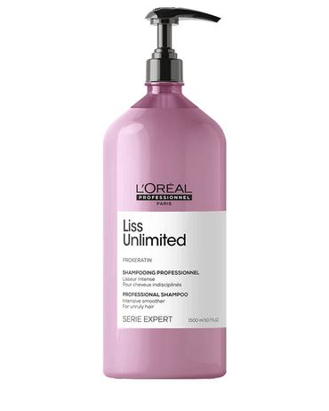 LP LOREAL SERIE EXPERT LISS UNLIMITED SHAMPOO 1500 ML. 2025
