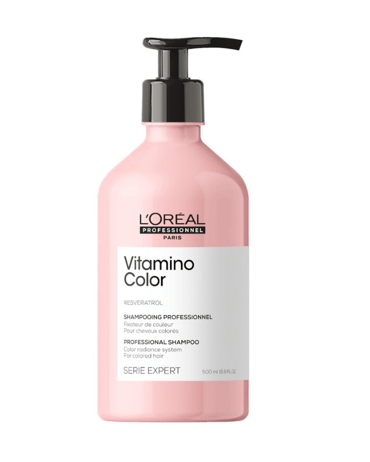 LP LOREAL SERIE EXPERT VITAMINO COLOR SHAMPOO 500 ML. 2025