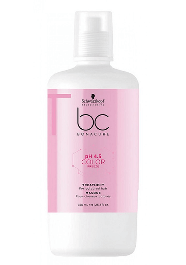 SCHWARZKOPF BC COLOR FREEZE TREATMENT MASQUE 750 ML.