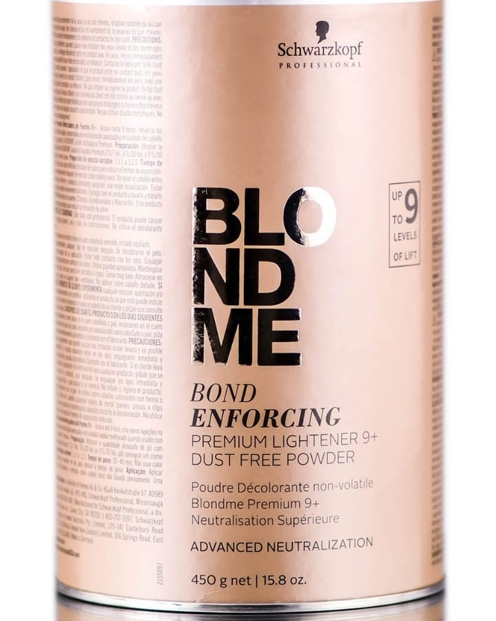 SCHWARZKOPF BLONDME BOND ENFORCING 9+ 450 GRS. - El Palacio De La Belleza