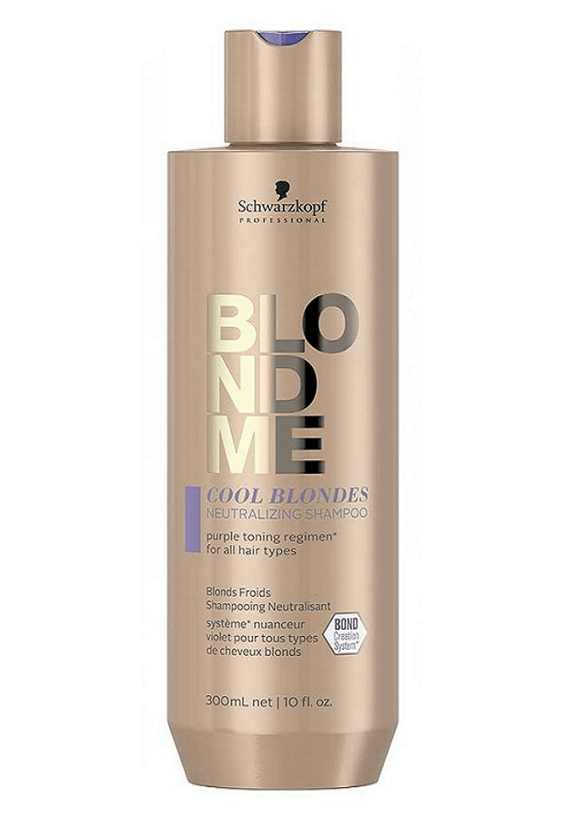 SCHWARZKOPF BLONDME COOL BLONDES NEUTRALIZING SHAMPOO 300 ML.
