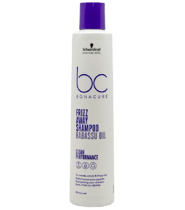 SCHWARZKOPF BC FRIZZ AWAY SHAMPOO BABASSU OIL 250 ML.