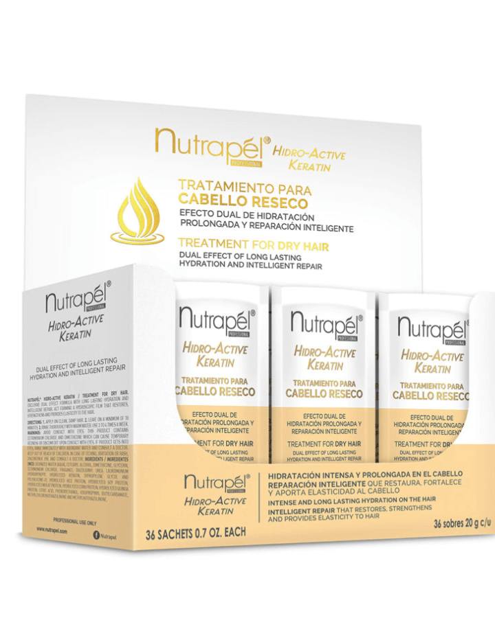 NUTRAPEL TRATAMIENTO RESECO SACHET CAJA CON 36 PIEZAS NU20