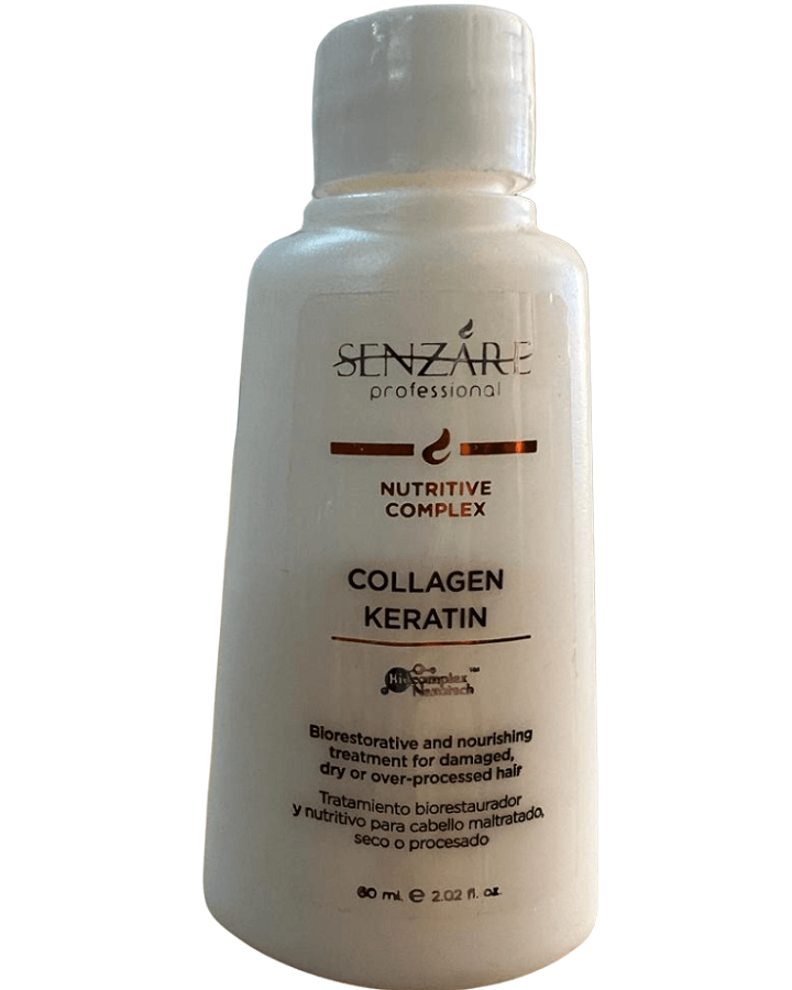 SENZARE TRATAMIENTO RECONSTRUCTOR COLAGENO Y KERATINA 60 ML.