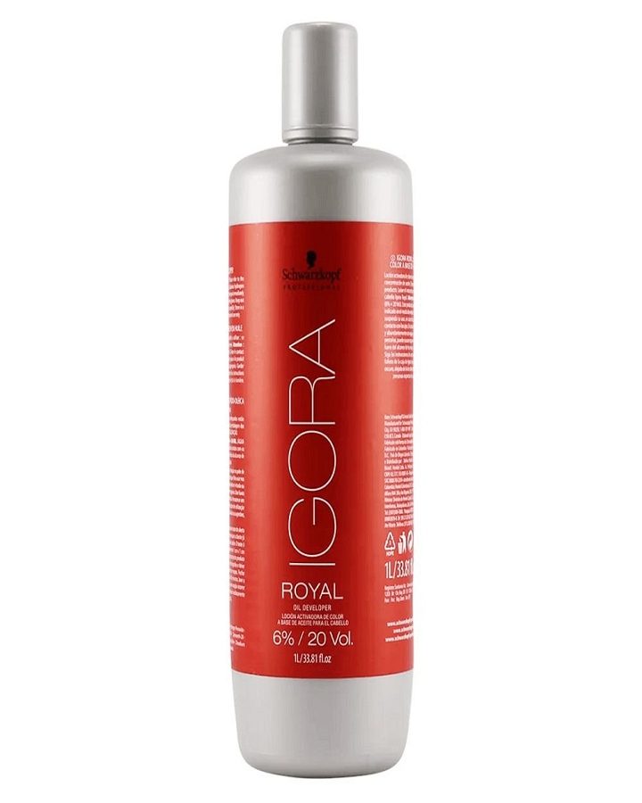 SCHWARZKOPF IGORA ROYAL OXIDANTE 20 VOL. 1000 ML. - El Palacio De La Belleza