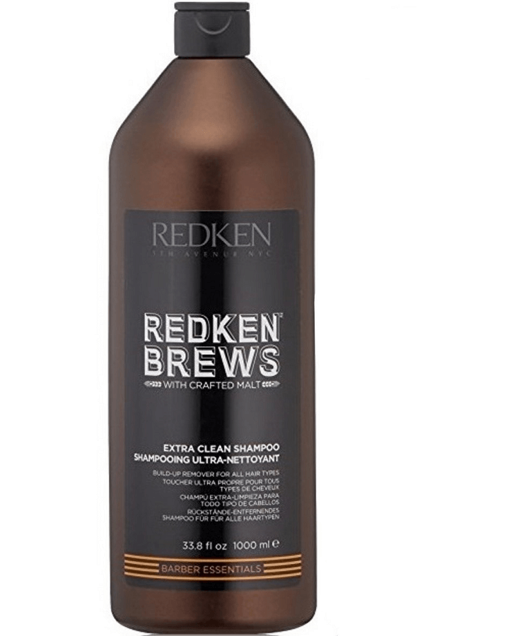 REDKEN BREWS EXTRA CLEAN SHAMPOO 1000 ML. - El Palacio De La Belleza