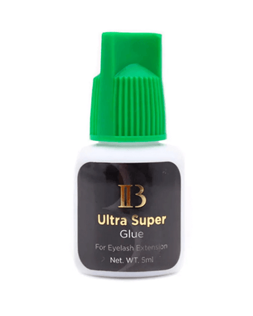 IB ULTRA SUPER GLUE / PEGAMENTO PESTAÑAS TAPA VERDE 5 ML. 1 SEGUNDO