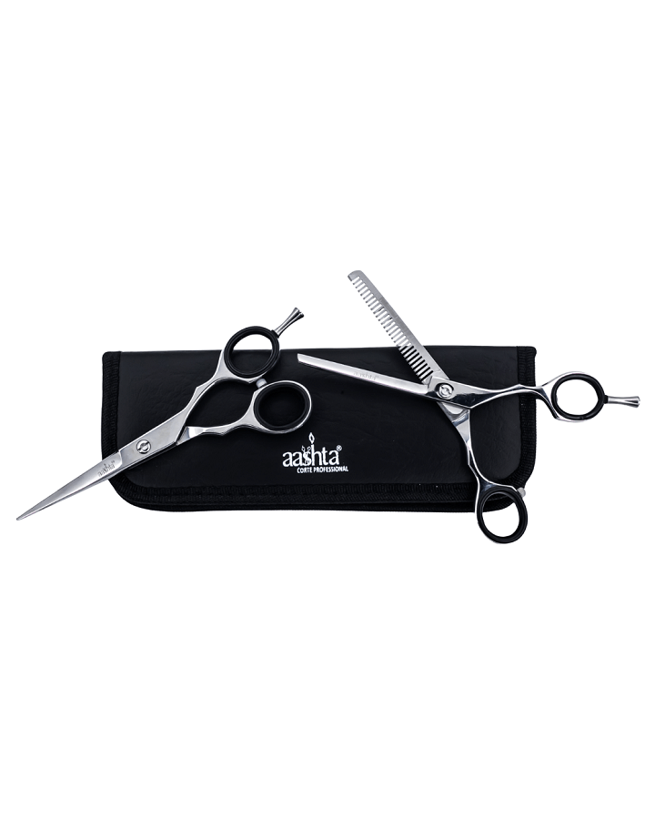 PAKITAL AASHTA ESTUCHE TIJERAS 5.5" MOD. 625 Y 626 PICBSK60 NIQUELADO