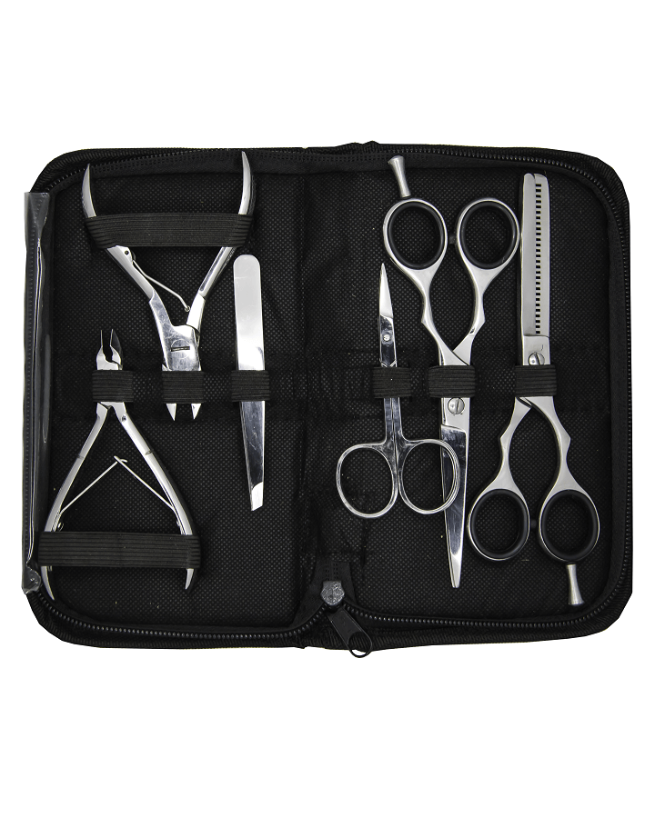 ACHA ESTUCHE TIJERAS C/MANICURE Y PEDICURE PICBSQ-301