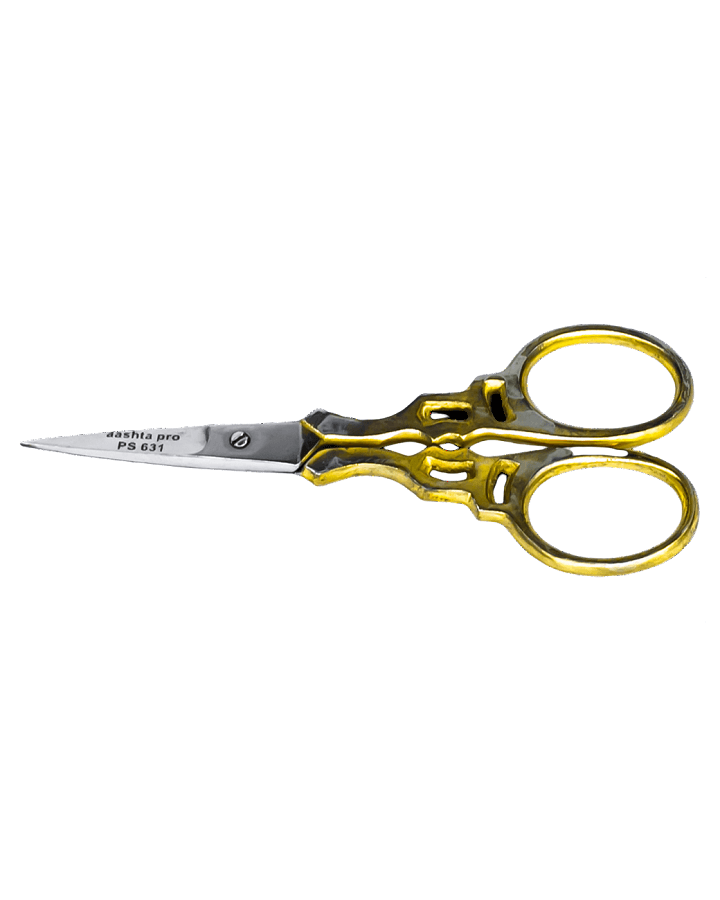 PAKITAL AASHTA TIJERA RECTA APOYADEDOS EN DORADO 3.5" PS 631