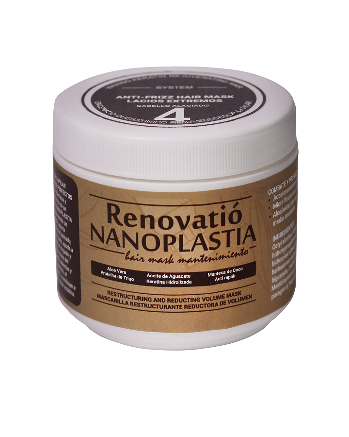 RENOVATIO NANOPLASTIA 4 MASCARILLA NEUTRALIZANTE ALCALINIDAD 400 ML.