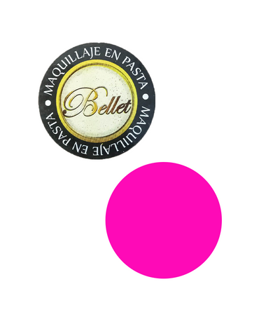 BELLET MAQUILLAJE EN PASTA COLOR NEON ROSA