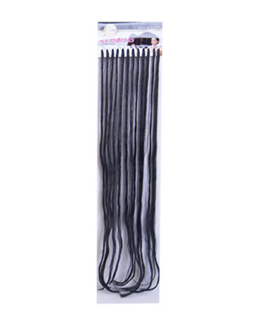 BELLET C/12 EXTENSIONES TONO NEGRO