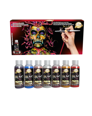 BELLET BODY PAINT KIT MAQUILLAJE PROFESIONAL TONOS PASTEL