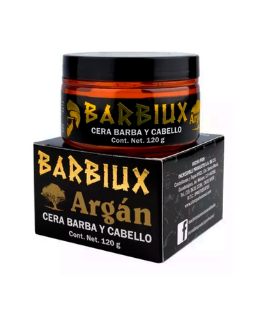 BARBIUX CERA BARBA Y CABELLO 120 GRS. ARGAN