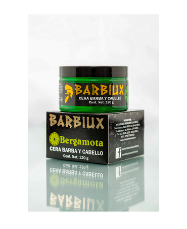BARBIUX CERA BARBA Y CABELLO 120 GRS. BERGAMOTA