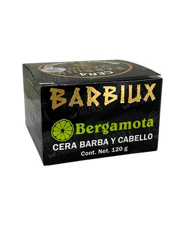 BARBIUX CERA BARBA Y CABELLO 120 GRS. BERGAMOTA