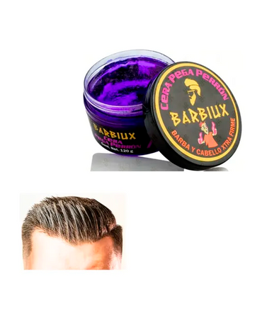 BARBIUX CERA BARBA Y CABELLO 120 GRS. PEGA PERRON