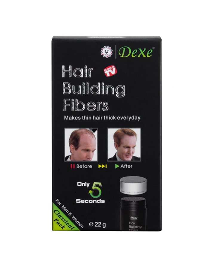 DEXE HAIR BUILDING FIBRAS CAPILARES 22 G. NO.1 BLACK