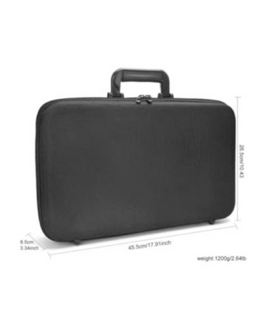 HAIR STAR MALETIN DE BARBERIA GRANDE NEGRO 012178