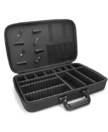 HAIR STAR MALETIN DE BARBERIA GRANDE NEGRO 012178