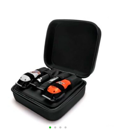 HAIR STAR MALETIN DE BARBERIA CHICO NEGRO 016005