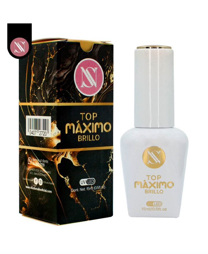 STUDIO NAILS TOP MAXIMO BRILLO 15 ML.