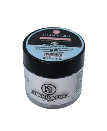 STUDIO NAILS POLVO ACRILICO CRISTAL 30 GRS.