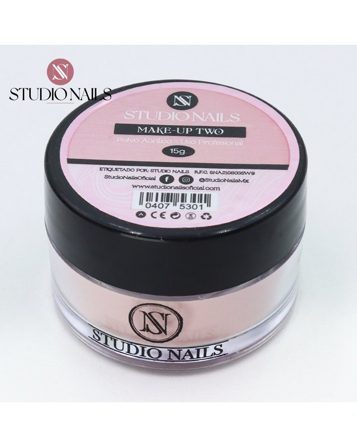 STUDIO NAILS MAKE-UP TWO 15 GRS. SIN GLITTER