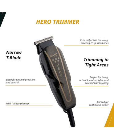 WAHL BARBER COMBO MAQUINAS LEGEND Y HERO MOD. 8180