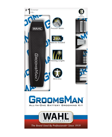 WAHL RECORTADORA GROOMSMAN KIT DE CUIDADO PERSONAL 5537-3001