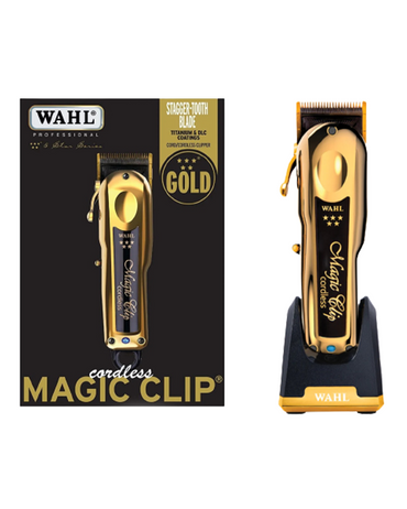 WAHL MAGIC CLIP MAQUINA CLIPPER CORDLESS GOLD 8148-700