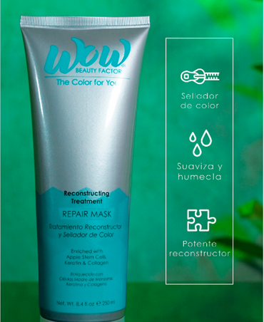 WOW REPAIR MASK 250 ML.