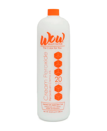 WOW PEROXIDO 1000 ML. 20 VOL.