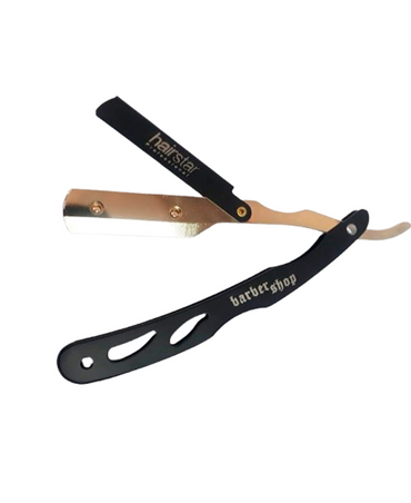 HAIRSTAR PORTANAVAJA NEGRO CON DORADO K068