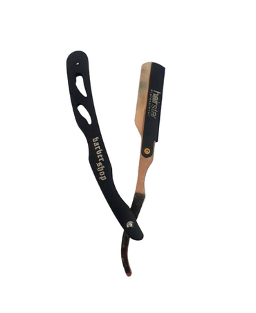 HAIRSTAR PORTANAVAJA NEGRO CON DORADO K068