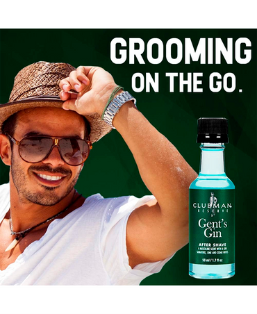 CLUBMAN AFTER SHAVE GENTS GIN 50 ML.